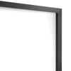 Lati Dresser Mirror | Beveled Glass | Black Wood | 40’’ Square BM340881