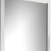 Dyl Dresser Mirror | Bevel Glass | White Wood Frame | 40’’ Square BM340884