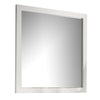 Dyl Dresser Mirror | Bevel Glass | White Wood Frame | 40’’ Square BM340884