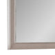Nitz Dresser Mirror | Beveled Glass | White Solid Wood Frame | 36x40 BM340894