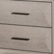 Nitz Nightstand | 2 Drawers | White Solid Wood | Metal Handles | 27’’ BM340895
