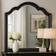 Eleena Dresser Mirror | Beveled Glass | Black Solid Wood Frame | 41x42 BM340901