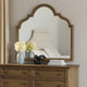 Lyla Dresser Mirror | Beveled Glass | Rustic Oak Brown Solid Wood | 41x50 BM340907