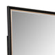 Yada Dresser Mirror | Beveled Glass | Espresso Brown Wood | Gold | 39x48 BM340917
