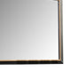 Yada Dresser Mirror | Beveled Glass | Espresso Brown Wood | Gold | 39x48 BM340917