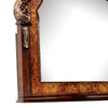 Iliana Dresser Mirror | Beveled Glass | Ornate Oak & Dark Cherry Brown | 48x54 BM340920