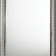 Cyl 36 x 41 Dresser Mirror w Scale Molding Trim | Metallic Gray Wood BM340926