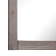 Stav 40’’ Wall Mirror | Rustic White Solid Wood Rectangular Frame BM340927