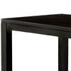 Renu Dining Table | 72’’ | Antique Black Rectangular Solid Wood Top BM340928
