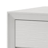 Tory Nightstand | 2 Drawers | White Solid Wood | Bronze Round Knobs BM340934