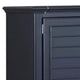 Zeny Bedroom Armoire | 48" | 5 Drawers w 1 Cabinet | Slate Blue Solid Wood