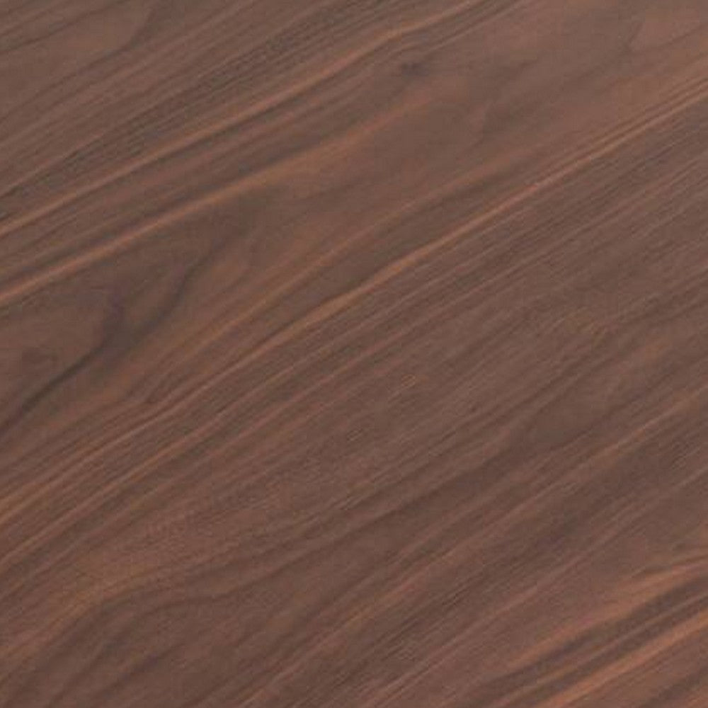 Ebik Counter Height Table | 59’’ Walnut Brown Solid Wood Top & Legs BM340948