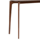 Ebik Counter Height Table | 59’’ Walnut Brown Solid Wood Top & Legs BM340948