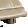 Sily Power Recliner Chair | Flange Trim | Foam Beige Faux Leather Seat BM340959