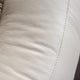 Larus Manual Recliner Chair | Pillow Top Arms | Off White Leather Match BM340966