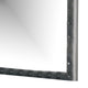Rea Dresser Vanity Mirror | Crystal Tufted Gray Velvet Upholstery Arched Frame BM340977