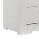 Dema 6 Drawer Wide Dresser | High Gloss White Textured Trim BM340985