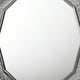 Cyl Vanity Dresser Mirror | Geometric Metallic Gray Backlit LED Frame BM340990