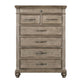 Zea Tall Dresser Chest for Bedroom | 7 Drawers | Aged Oak Brown BM340995