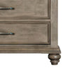 Zea Tall Dresser Chest for Bedroom | 7 Drawers | Aged Oak Brown BM340995
