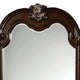 Kera Vanity Dresser Mirror | Vintage Camelback Design | Cherry Brown BM340998