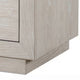 Kexa Nightstand | USB & LED | 2 Drawers Chrome Handles | Light Gray BM341001