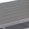 Maria Outdoor Dining Table | 57" Top w/ Shelf | Gray Rattan Woven