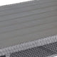 Maria Outdoor Dining Table | 57" Top w/ Shelf | Gray Rattan Woven