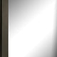Kena Vanity Dresser Mirror | 2 Tone Metallic Gray Asymmetrical Frame