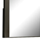 Kena Vanity Dresser Mirror | 2 Tone Metallic Gray Asymmetrical Frame