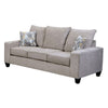 Marlow Sofa w/ 2 Pillows | Boxy Track Arms | Beige Chenille 83’’ BM341022