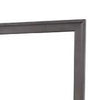 Dresser Mirror | Charcoal Gray Poplar Wood Frame | Square 40’’ BM341028