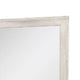 Dresser Mirror | Antique White Poplar Wood Frame | Square 40’’ BM341029