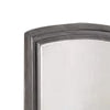 Dresser Mirror | Gray Pine Wood Frame | Farmhouse Carved Details 36x42