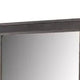 Dresser Mirror | Rustic Brown & Charcoal Gray Wood Frame | 36’’ BM341034
