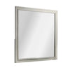 Dresser Mirror | Subtle Antique White Rubberwood | Square 40’’ BM341039