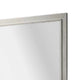 Dresser Mirror | Subtle Antique White Rubberwood | Square 40’’ BM341039