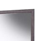 Dresser Mirror | Foil Gray Solid Wood | 35x39 Broad Frame Design BM341045