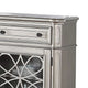 Garry Sideboard Buffet Console | 2 Drawers | Cabinets | Silver Wood | 56"