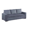 Redie Convertible Sofa w Pull-Out Bed | Dark Gray