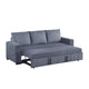 Redie Convertible Sofa w Pull-Out Bed | Dark Gray BM341093