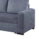 Redie Convertible Sofa w Pull-Out Bed | Dark Gray BM341093