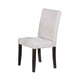 Wesley 5pc Dining Table Set | White Faux-Leather | Faux Marble | Cherry Brown