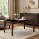 Sheryl Dining Table w Lift Top Hidden Storage | Walnut Brown