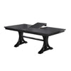 Berny Dining Table | Extension Leaf | Trestle Base | Gray Wood | 64-46’’ BM341116
