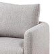 Wade Swivel Armchair w 360 Rotation | Square Frame | Beige Boucle BM341125