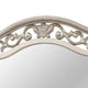 Dresser Mirror | Antique Silver Pine Wood | Molded Frame Detail | 37x41 BM341145
