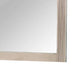 Dresser Mirror | Antique Silver Pine Wood | Molded Frame Detail | 37x41 BM341145