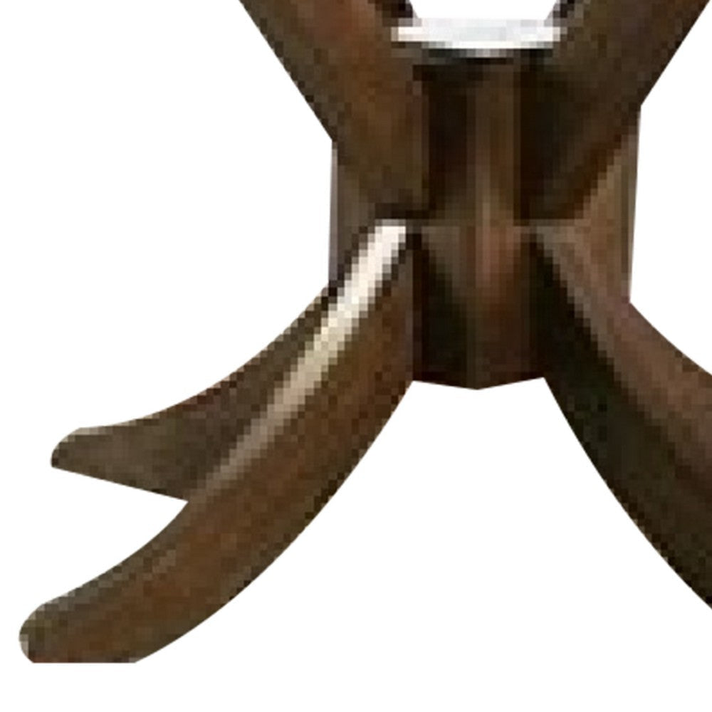 Mexo Dining Table | 53’’ Round | Walnut Brown Pedestal Base BM342286