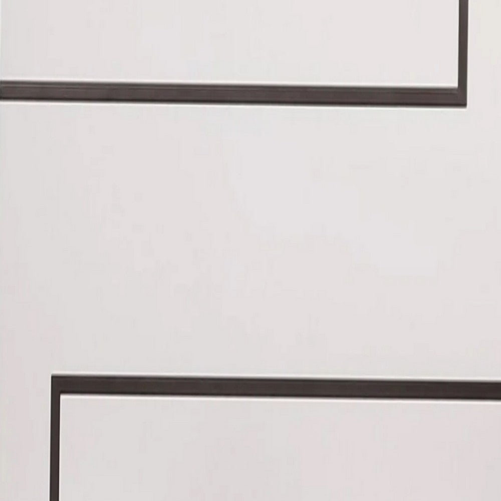 Iry Side End Table | Black Steel Sled Base | 22" | Gloss White Lacquer